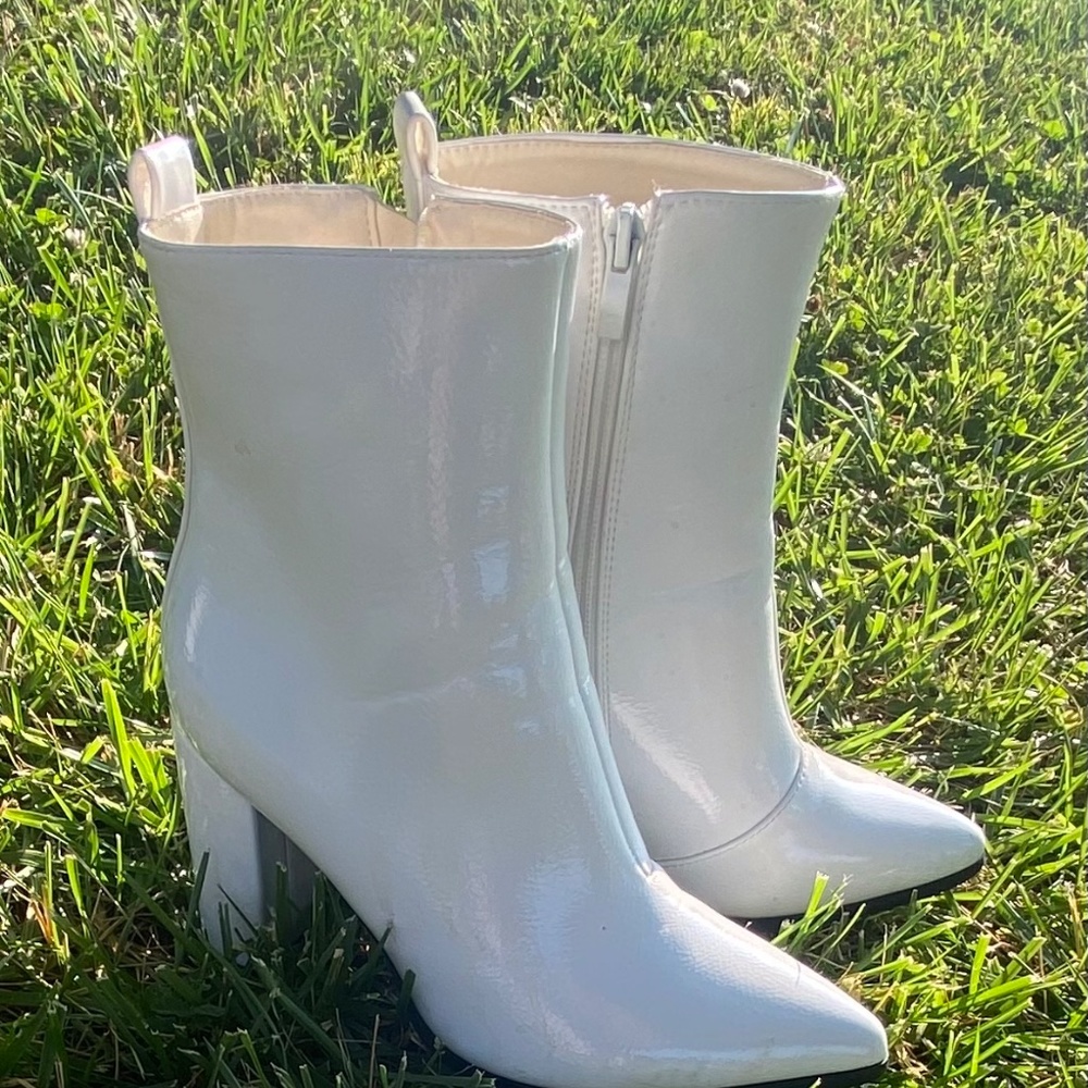 White Booties - image 2